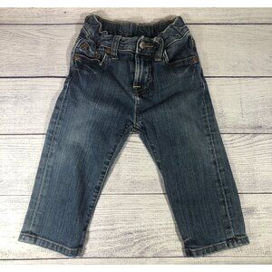 Lucky Brand 12M Blue jeans Peace Sign Pocket